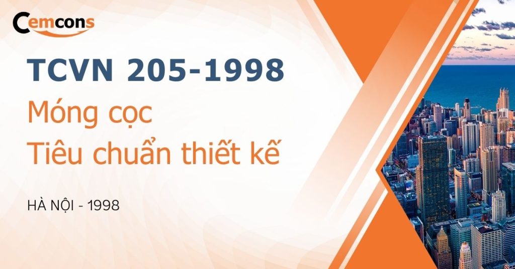 TCVN 205-1998_ Móng cọc- Tiêu chuẩn thiết kế