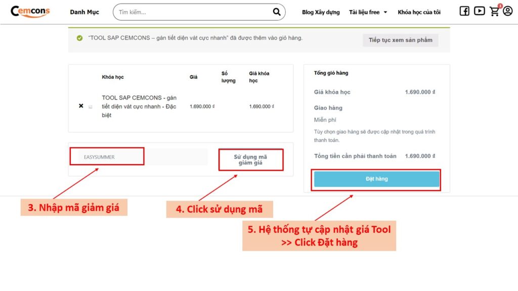 hướng dẫn thanh toán
