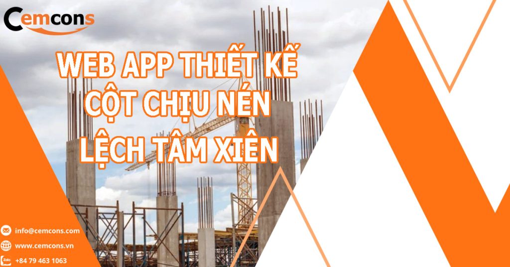 Tính toán cấu kiện cột bê tông​