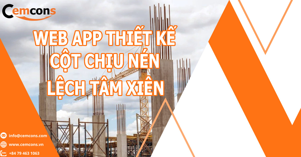 Tính toán cấu kiện cột bê tông​