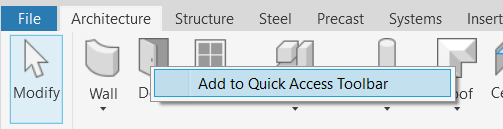 customize quick access