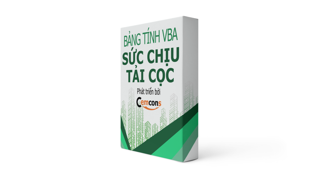 File VBA Excel tự động tính toán Sức chịu tải cọc khoan nhồi