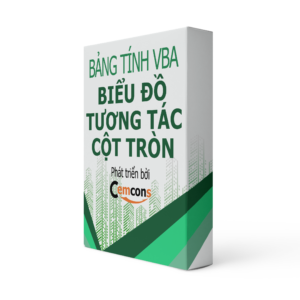 File biểu đồ tương tác cột tròn & vành khuyên