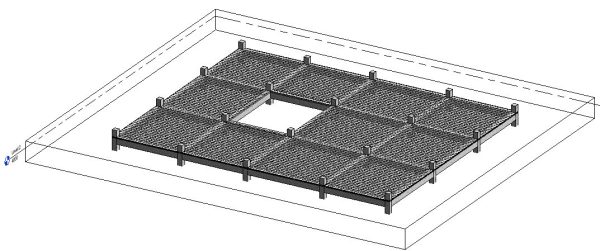 Hiển thị thép Rebar của sàn trên View 3D