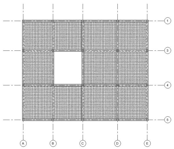 Hiển thị thép Rebar của sàn trên View Structure plan