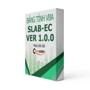 File tính sàn Excel tự động hóa theo Eurocode 2