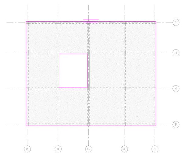 Vẽ Boundary cho phần sàn cần thêm thép Rebar