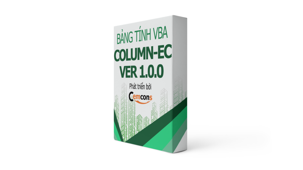 File tính cột VBA Excel tự động hóa theo Eurocode 2