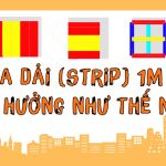 Chia dải strip 1m 2m ảnh hưởng tới nội lực