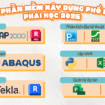Các phần mềm xây dựng phổ biến phải học năm 2025