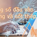 Thông số đầu vào vật liệu bê tông và cốt thép