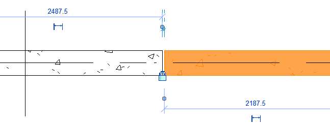 Các đoạn được chia tách và có một khoảng trống giữa chúng