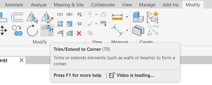 Chọn công cụ Trim
