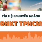 Tài liệu chuyên ngành Xây Dựng ĐH Kiến Trúc TP.HCM