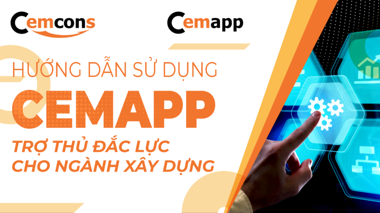 Hướng dẫn sử dụng Cemapp