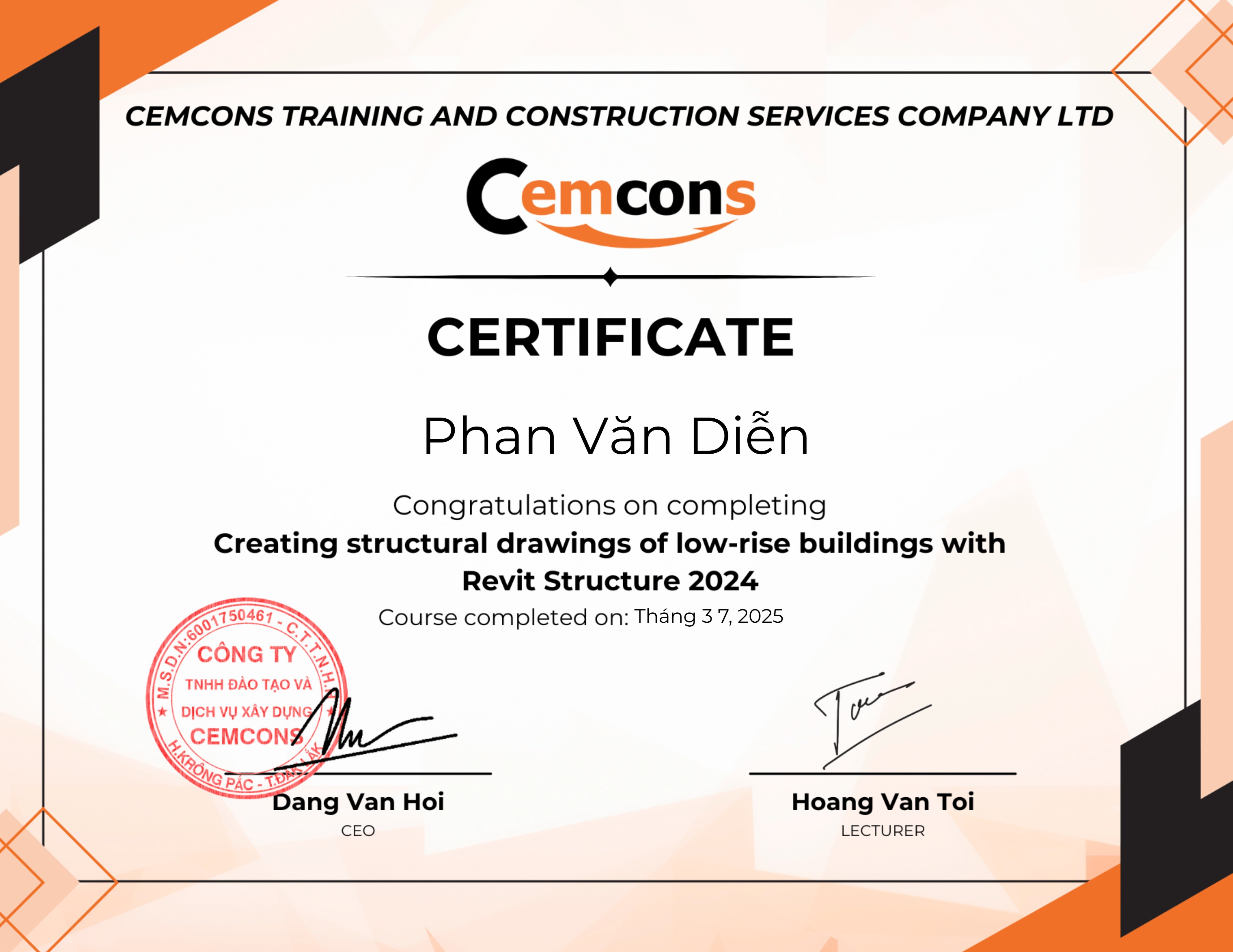 Dựng mô hình kết cấu nhà phố & biệt thự với Revit Structure 2024