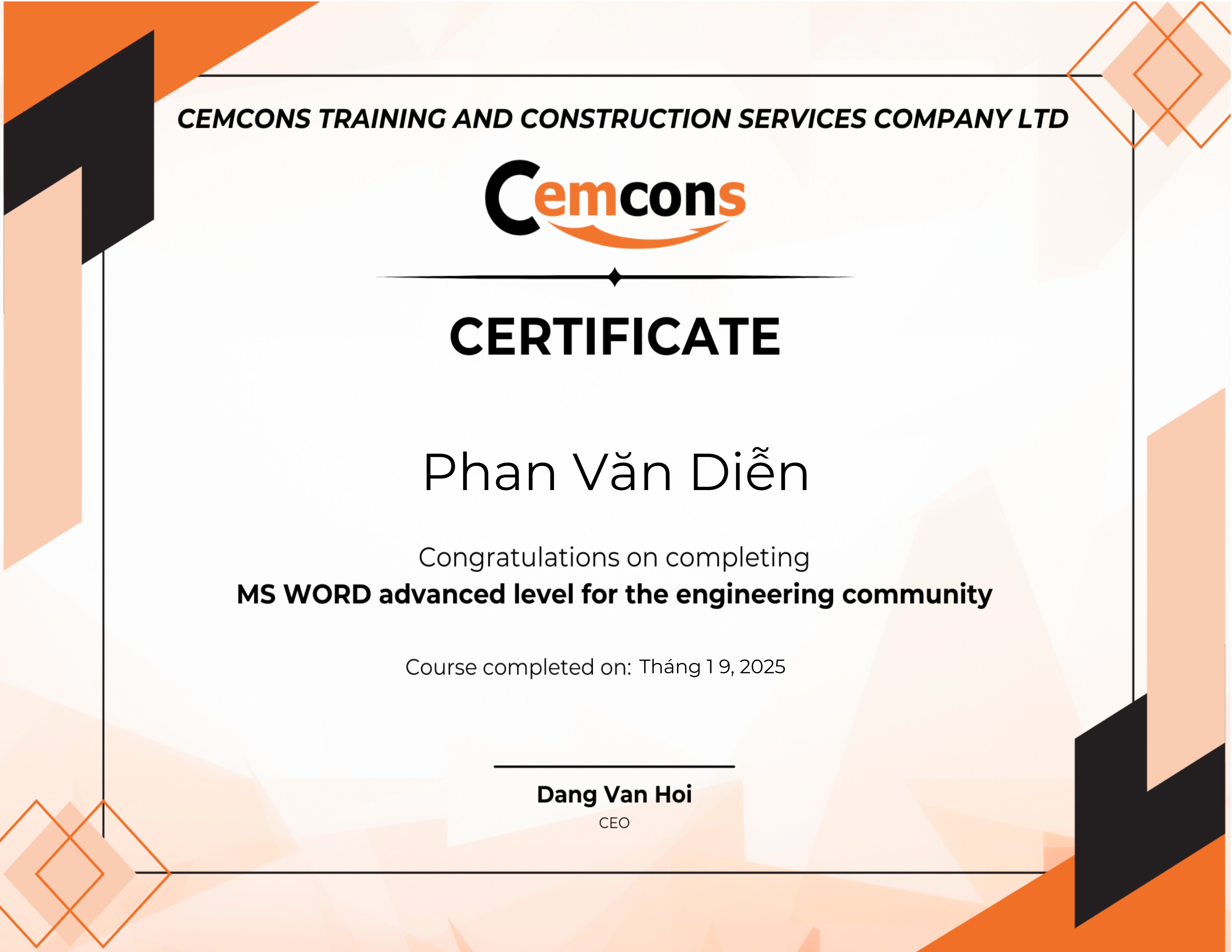 Thành thạo phần mềm MS Word thực chiến cho ngành Kĩ thuật